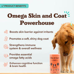 Natural Dog Company salmon oil ingredients emphasize omega nutrients