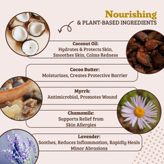 Applying Skin Soother Balm to a dog's itchy area after outdoor play.