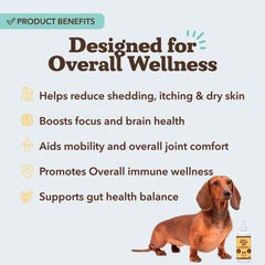 Natural Dog Company Ultra Omega Oil measuring dropper shows precise servings.