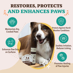 Natural Dog Company USA-made paw care ingredients highlight quality and safety.