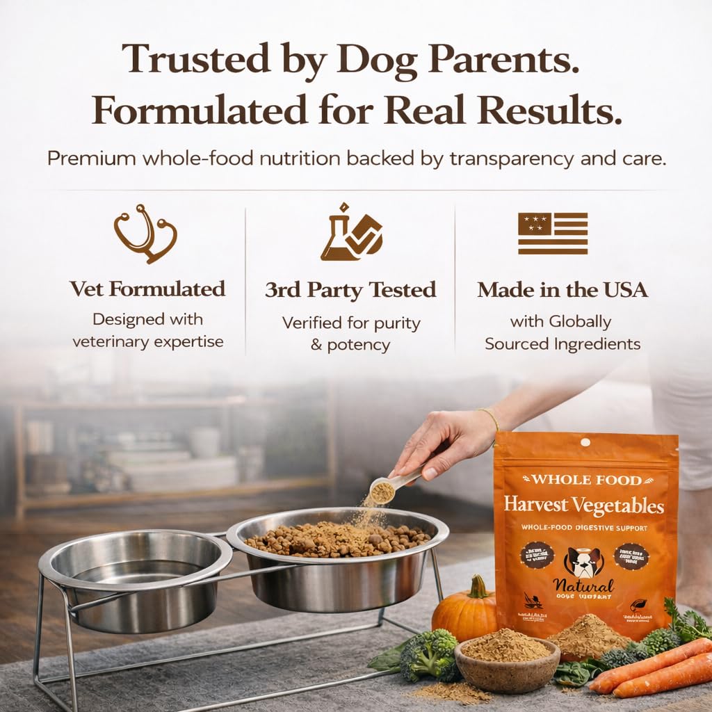 Natural Dog Company Whey Powder provides protein for balanced daily nutrition.
