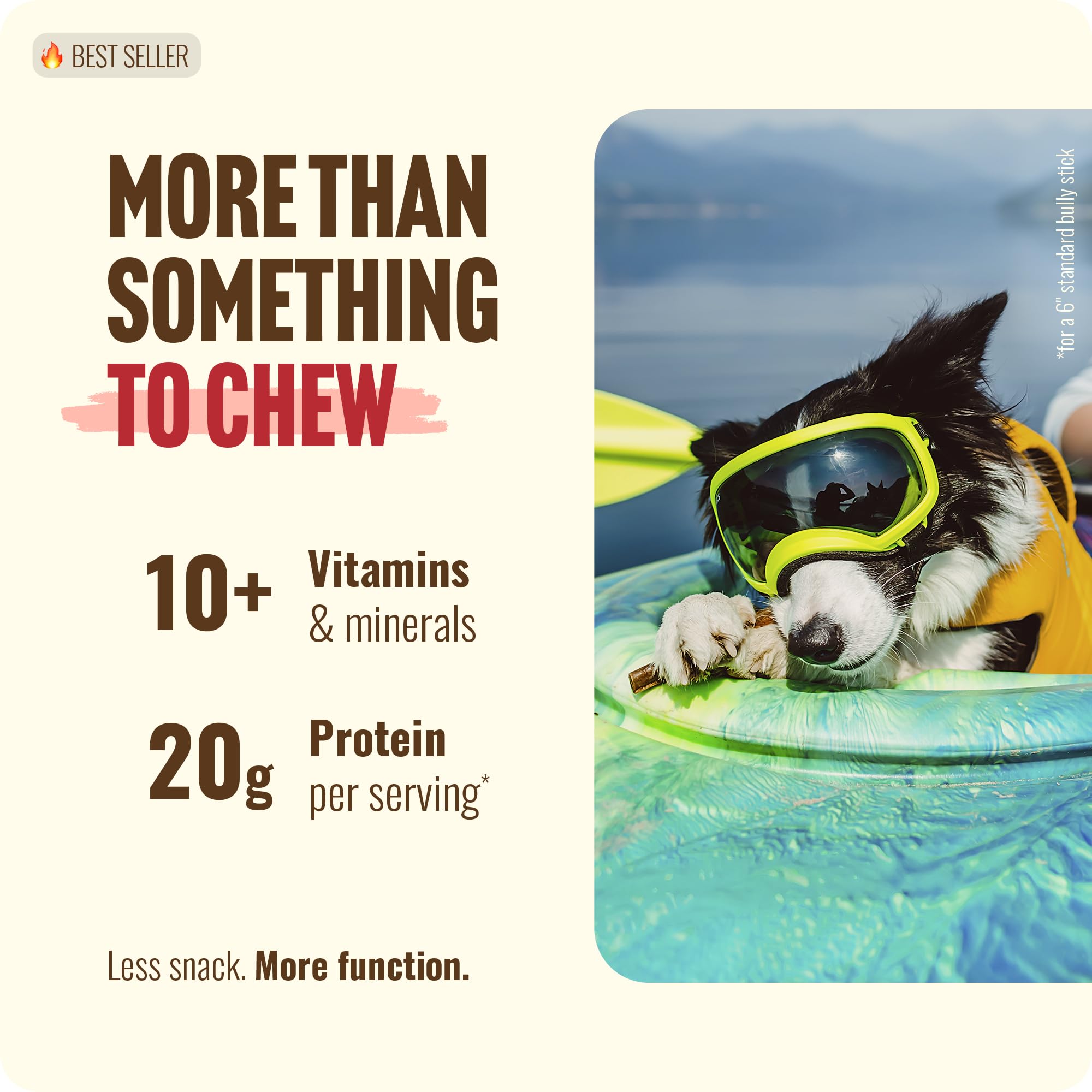 Natural Farm 100% natural beef skin ingredient highlight with grain-free profile