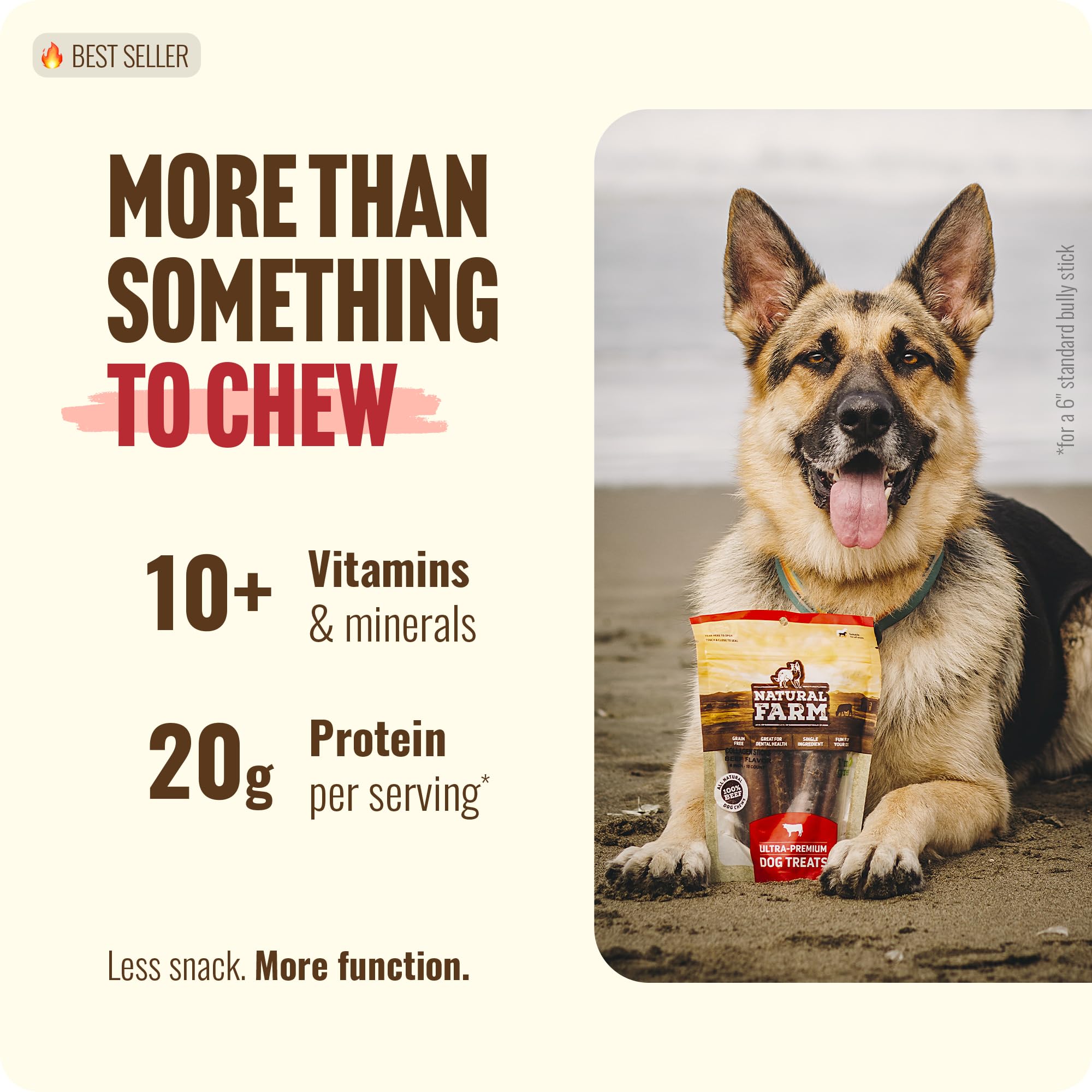 Natural Farm 100% natural ingredients label on the product