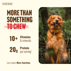 Natural Farm 100% beef single-ingredient chews, great for sensitive dogs