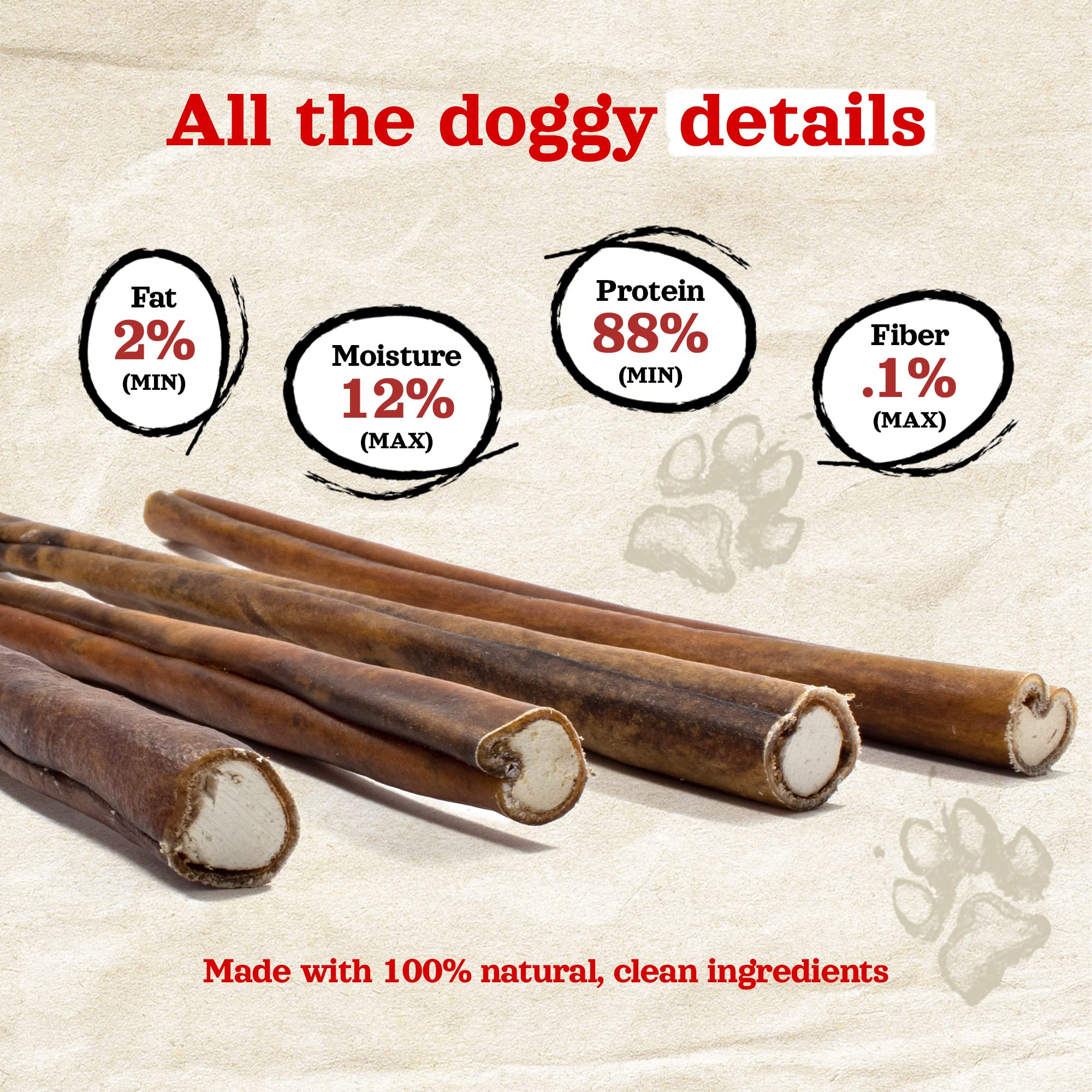 Natural Farm beef skin base, rawhide-free and digestible for dogs