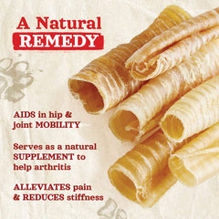 Natural Farm trachea crunch closeup—satisfying chew that may support engagement
