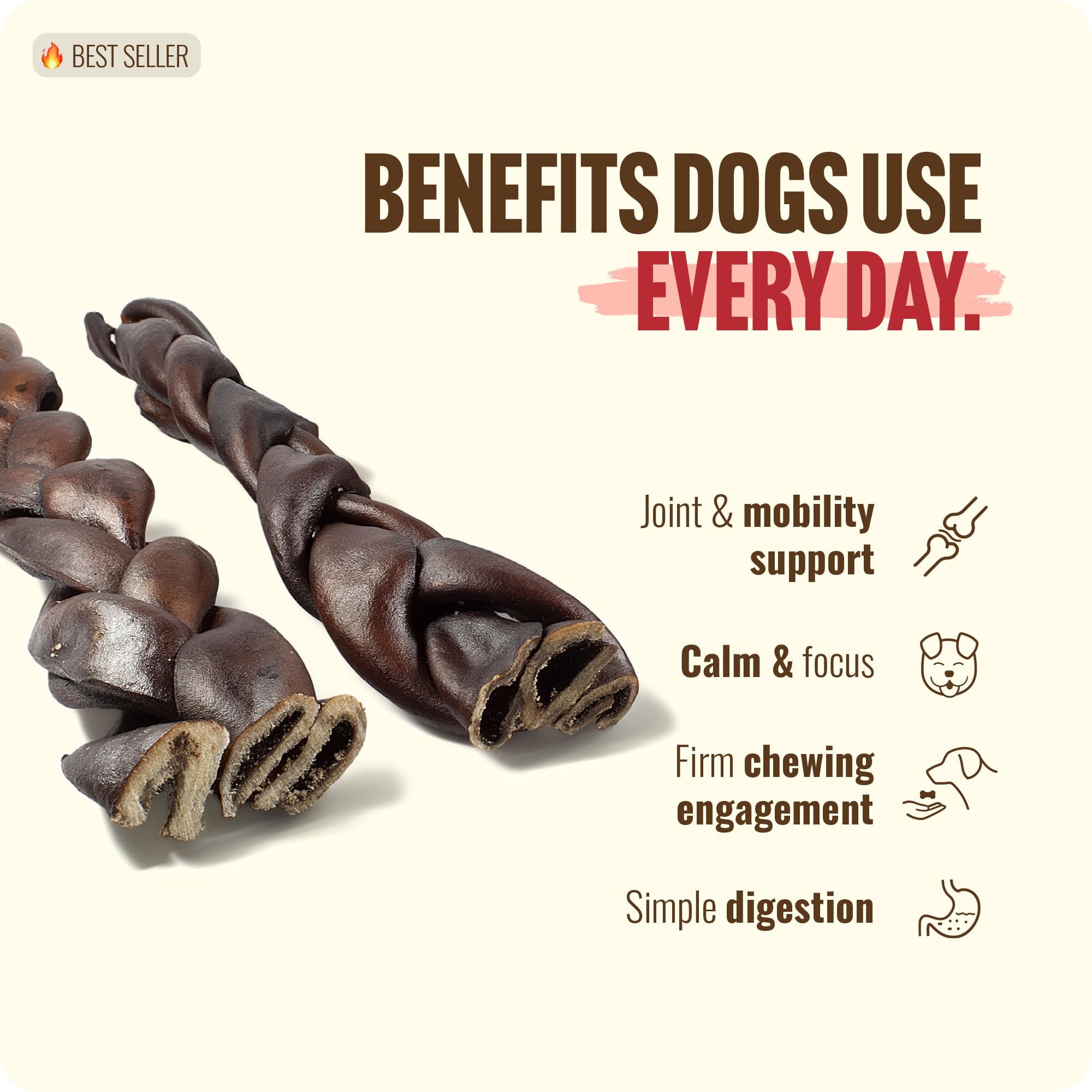 Natural Farm chews with potential dental care benefits for dogs.