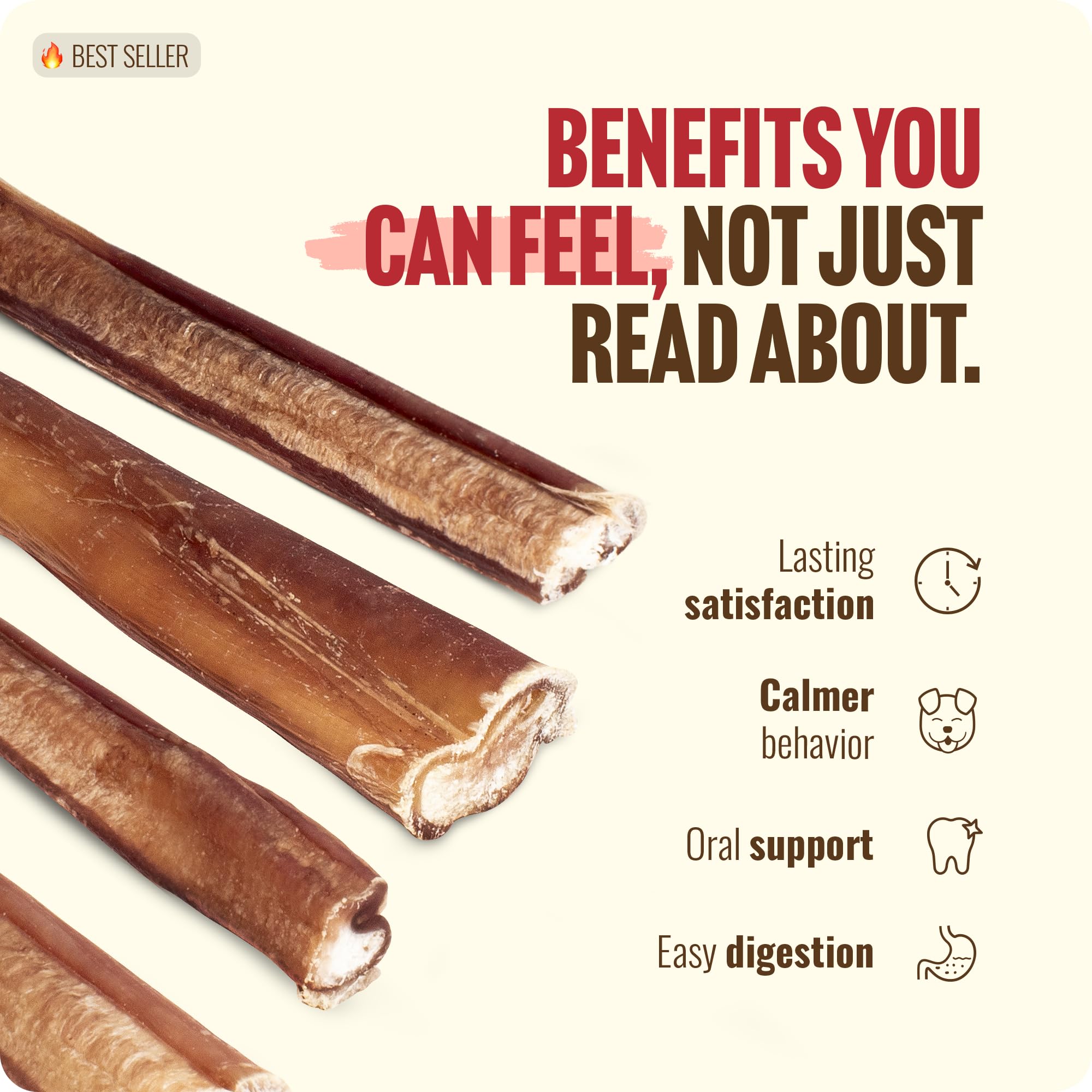 Natural Farm Grain-free beef pizzle as a simple ingredient for sensitive dogs