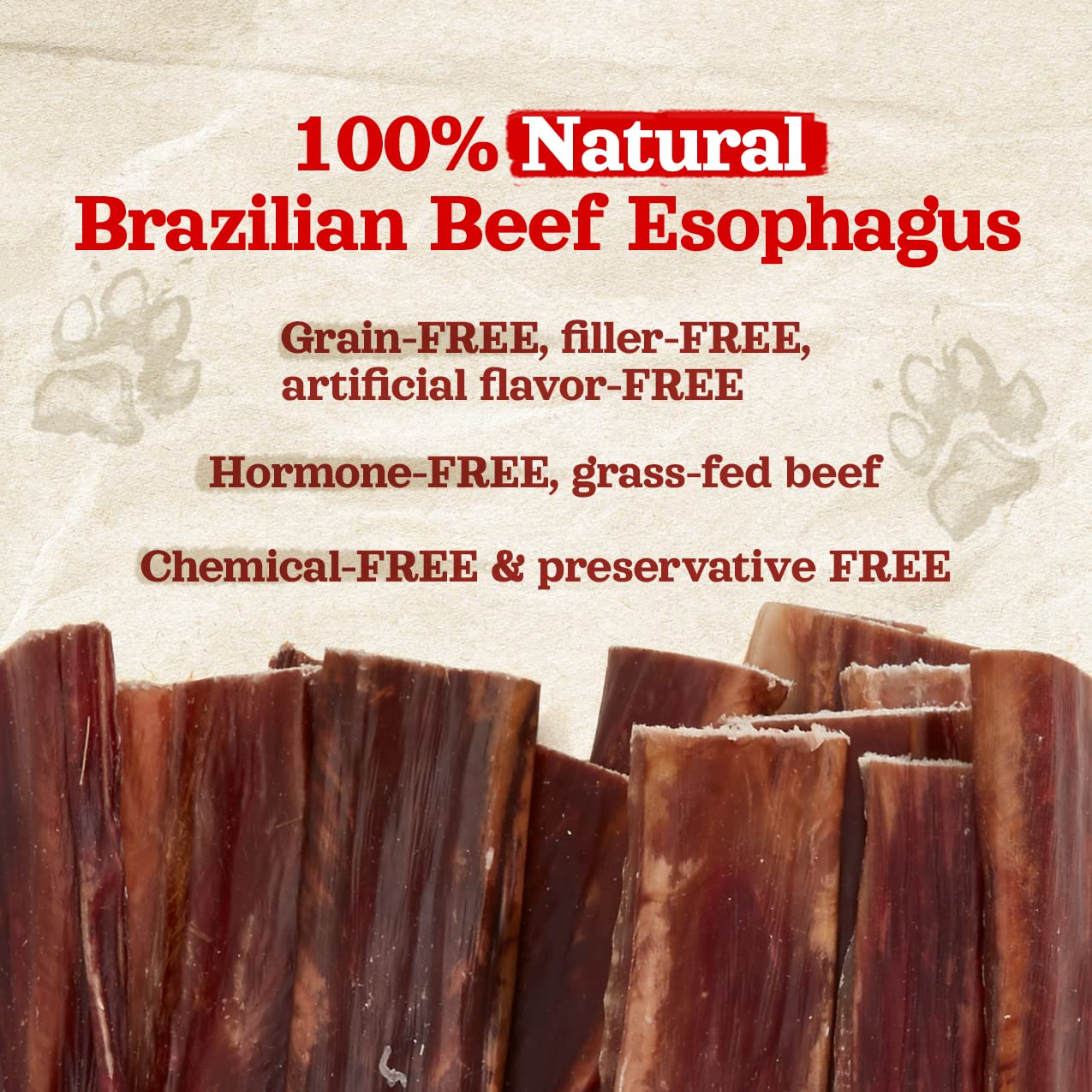 Natural Farm grass-fed beef jerky detail highlights quality meat