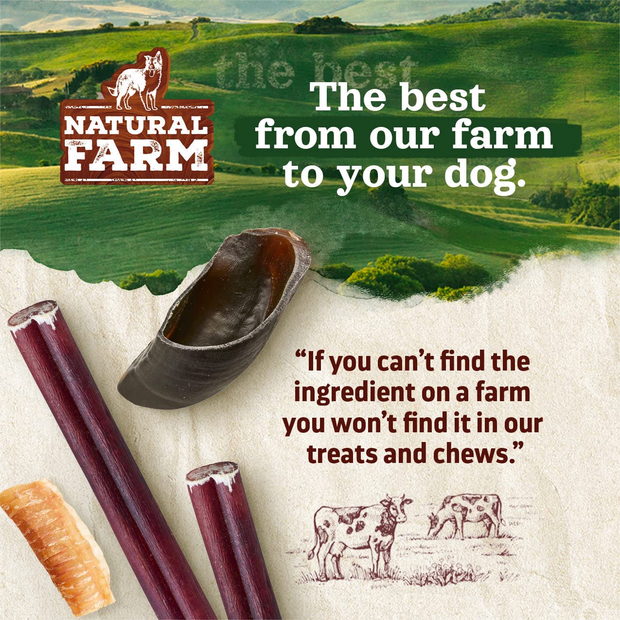 Natural Farm odor-free chicken feet for pleasant home snacking