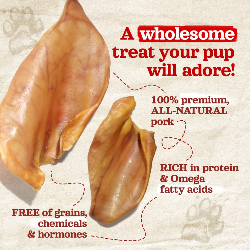Ingredient label confirms hormone-free, chemical-free Natural Farm ears.