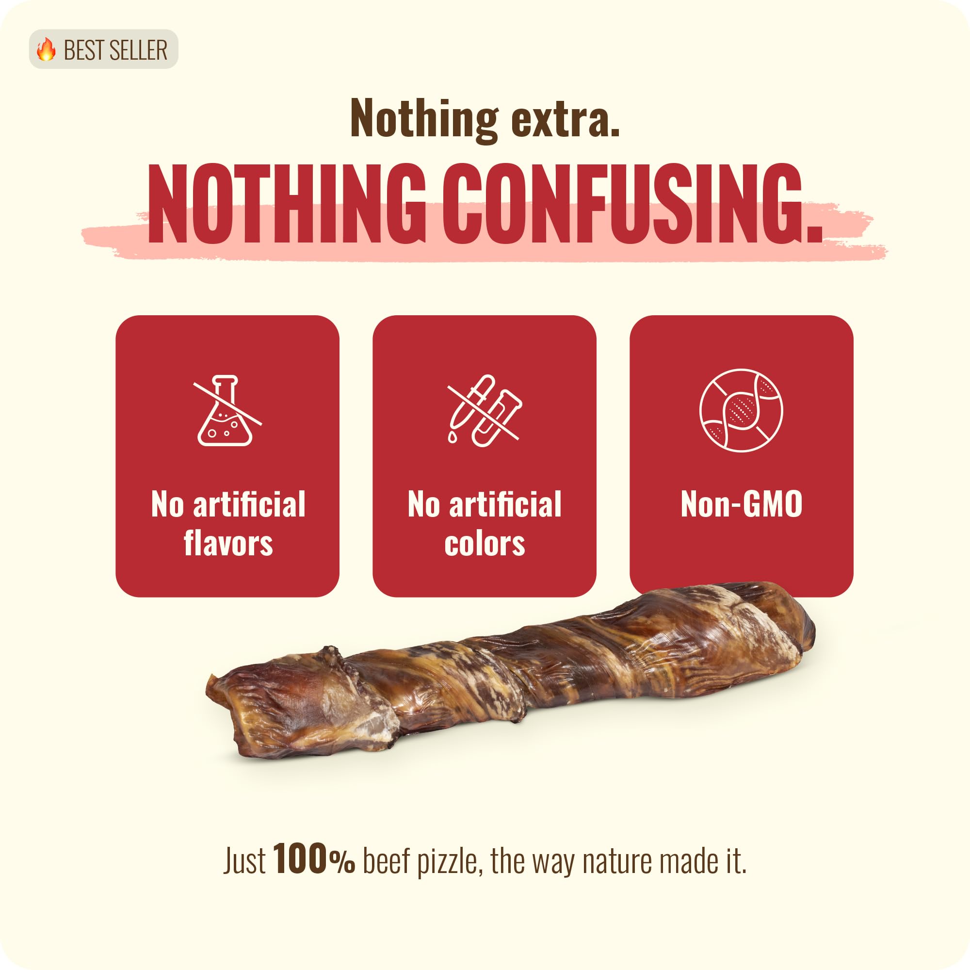 Natural Farm Power Beef Sticks protein and collagen emphasis for skin and coat support