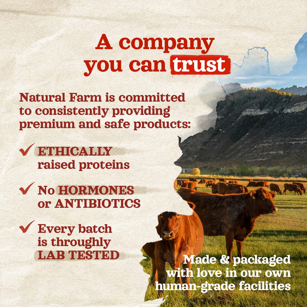 Puppy-friendly chew option from Natural Farm.
