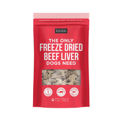 Natural Rapport freeze-dried beef liver treats in packaging offer a high-value reward.