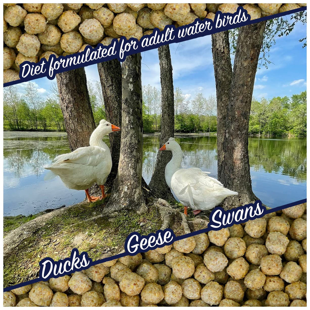 Natural Waterscapes pellets in resealable packaging to keep freshness.