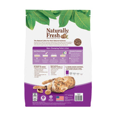Cat litter box setup with Naturally Fresh pellets showing clean box management.