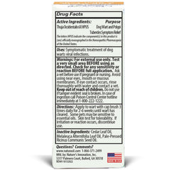 Naturasil dog warts remover applicator brush for precise topical application.