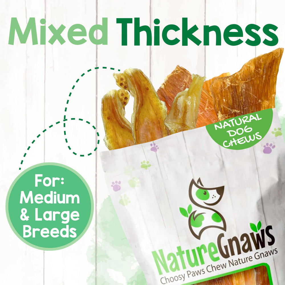 Nature Gnaws Beef Tendons long-lasting chew for small and medium dogs.