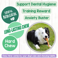 Rawhide-free Nature Gnaws Beef Tendons offer a grain-free chew option.