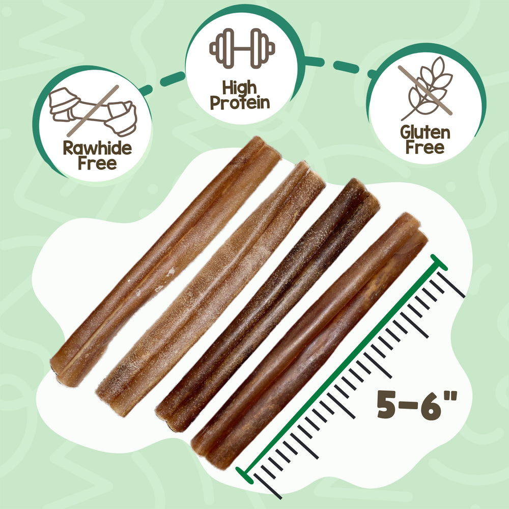 Nature Gnaws Collagen Sticks dog chewing close-up shows savory beef scent