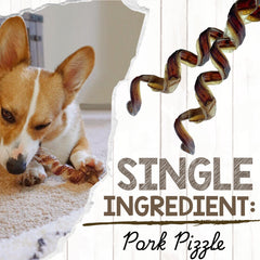 Nature Gnaws pork bully sticks rawhide-free label demonstrates safe, rawhide-free chews