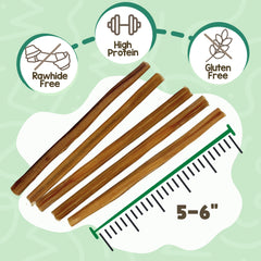 Nature Gnaws rawhide-free chews for small dogs, a low-odor alternative to bones.