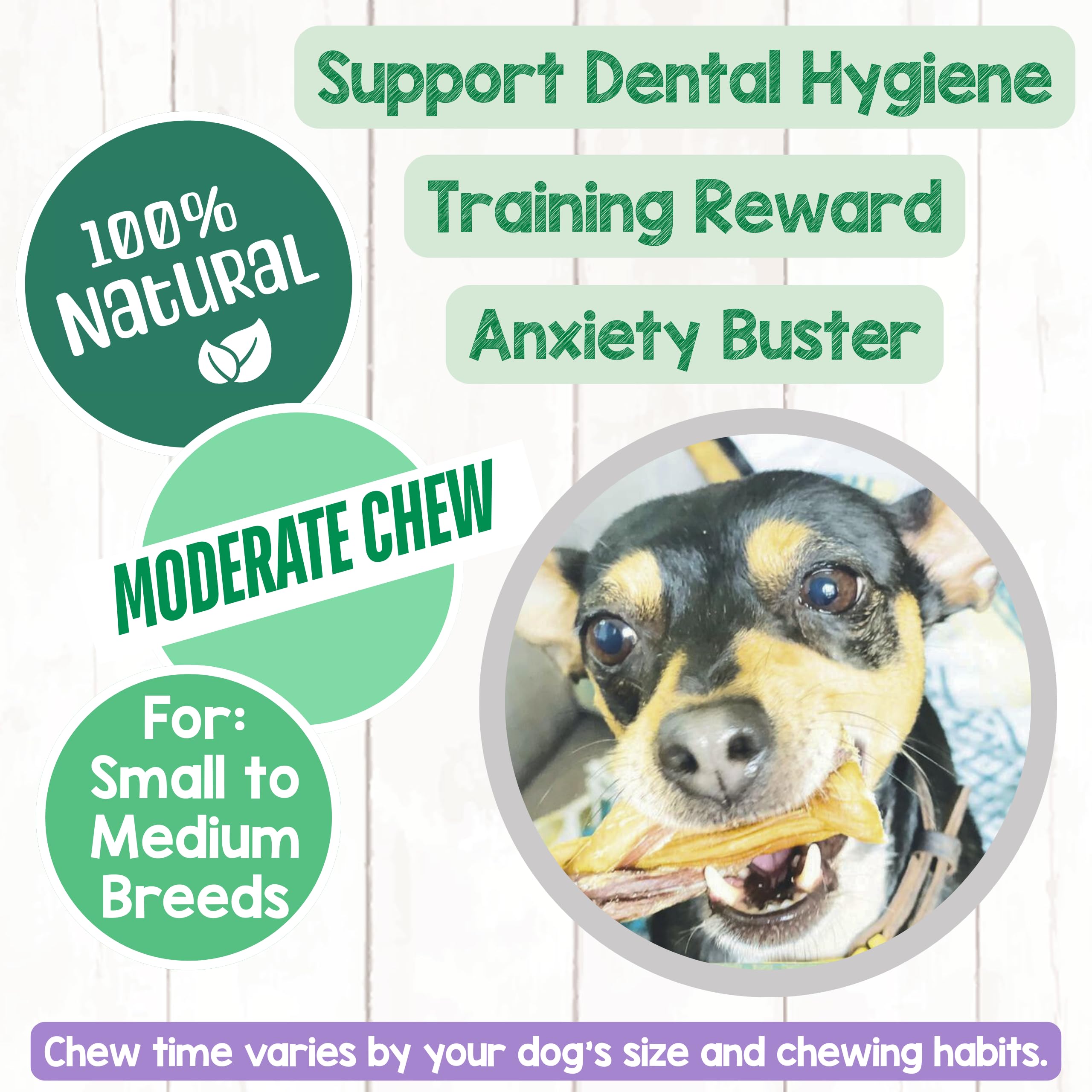 Nature Gnaws rawhide-free chews offer a natural alternative to rawhide twists.