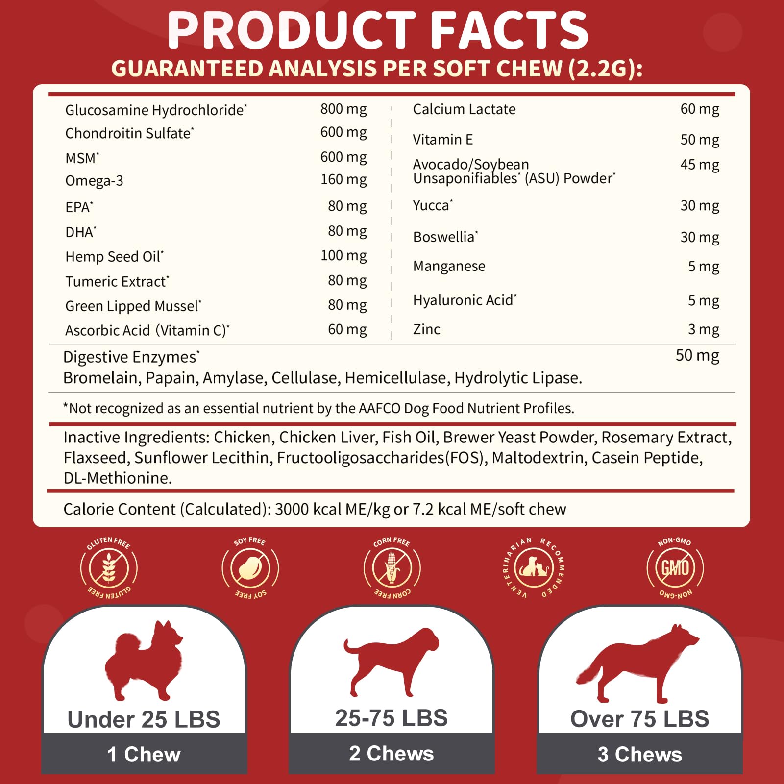 Nature Target digestive enzymes chews closeup highlights easy digestion