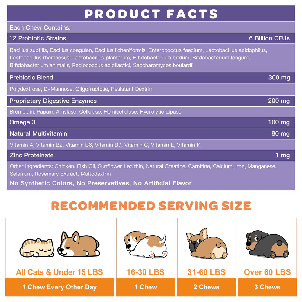 Nature Target vet-recommended all-natural chews without grains and fillers.