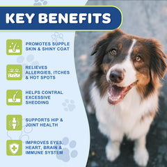 Nature Target omega-3 chews with vitamins for immune support.