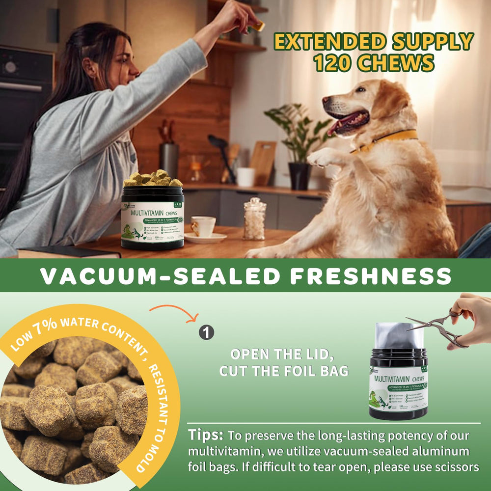 Nature Target skin and coat support with omega-3 and zinc.