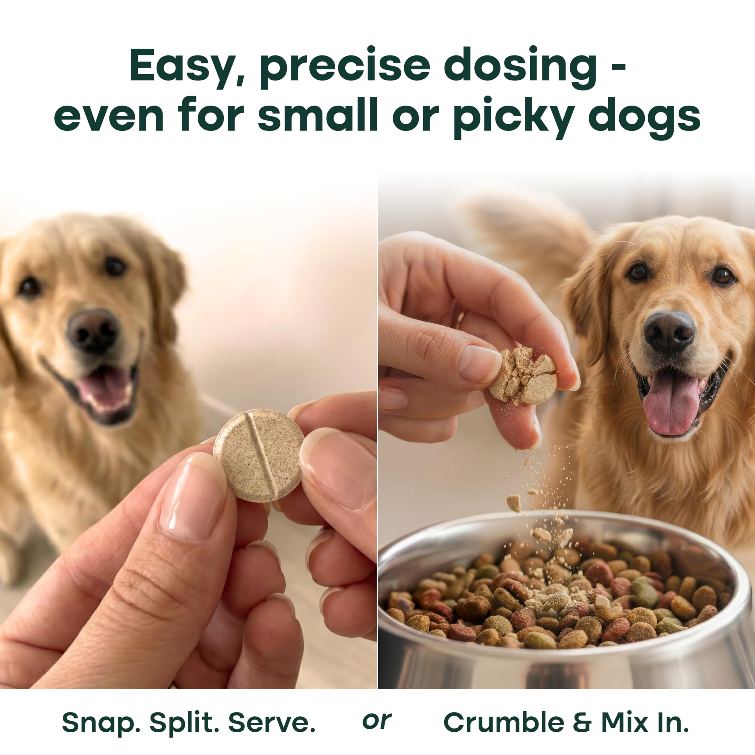 Packaging box of Natureflow hip and joint dog supplement.