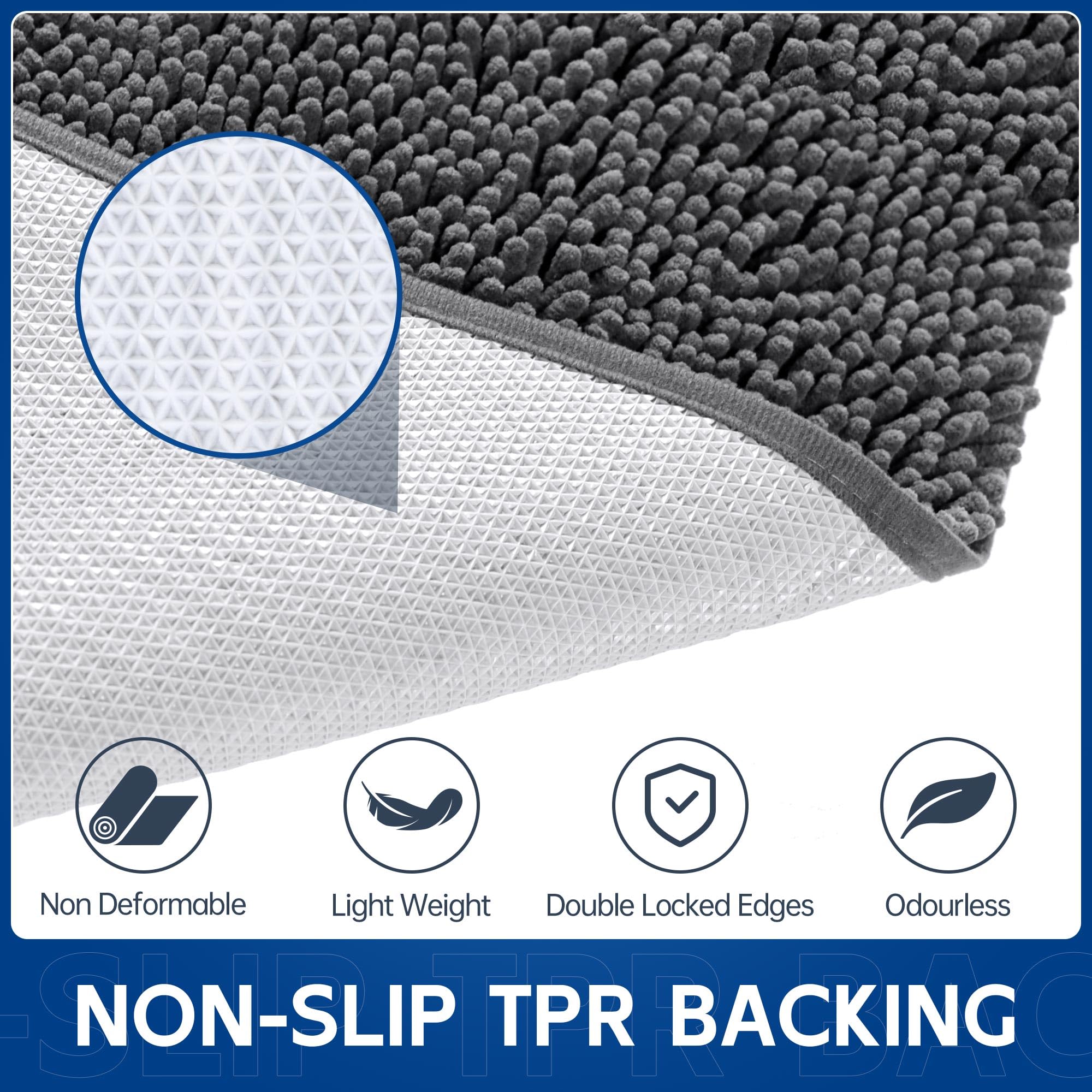 Naturei trap dirt doormat designed to reduce indoor mess from wet shoes.