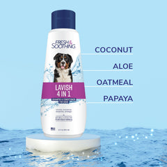 The Naturel Promise Fresh & Soothing Lavish 4-pack packaging for convenient grooming.