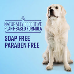 Naturel Promise Lavish shampoo yields a silky, tangle-free coat.