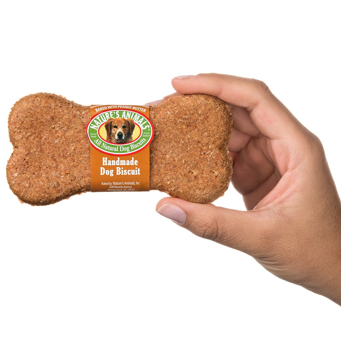 Made in the USA Nature's Animals dog treats you can trust.