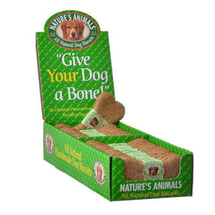 Nature's Animals Original Bakery Biscuits with lamb and rice—crunchy all-natural dog snack for daily rewards