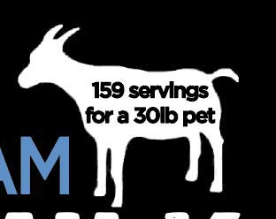 Nature's Diet goat milk packaging showing quality labeling