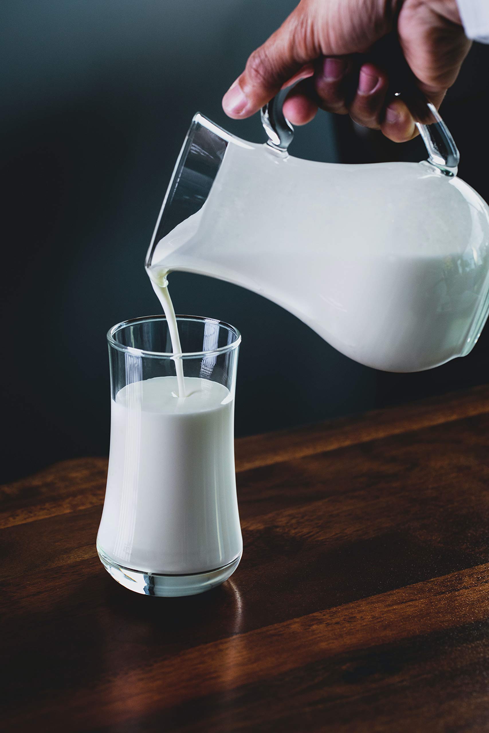 Nature's Diet goat milk served in a bowl for easy feeding