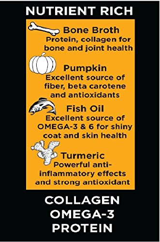 Nature's Diet turmeric bone broth powder adds warmth and potential wellness notes.
