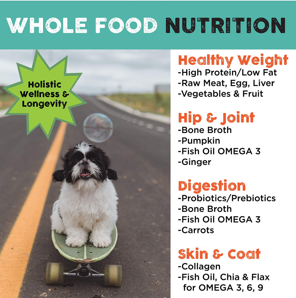 Nature's Diet Simply Raw probiotics and prebiotics aiding digestion