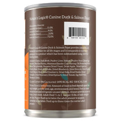 Nature's Logic grain-free wet dog food emphasizes 95% animal ingredients for core nutrition