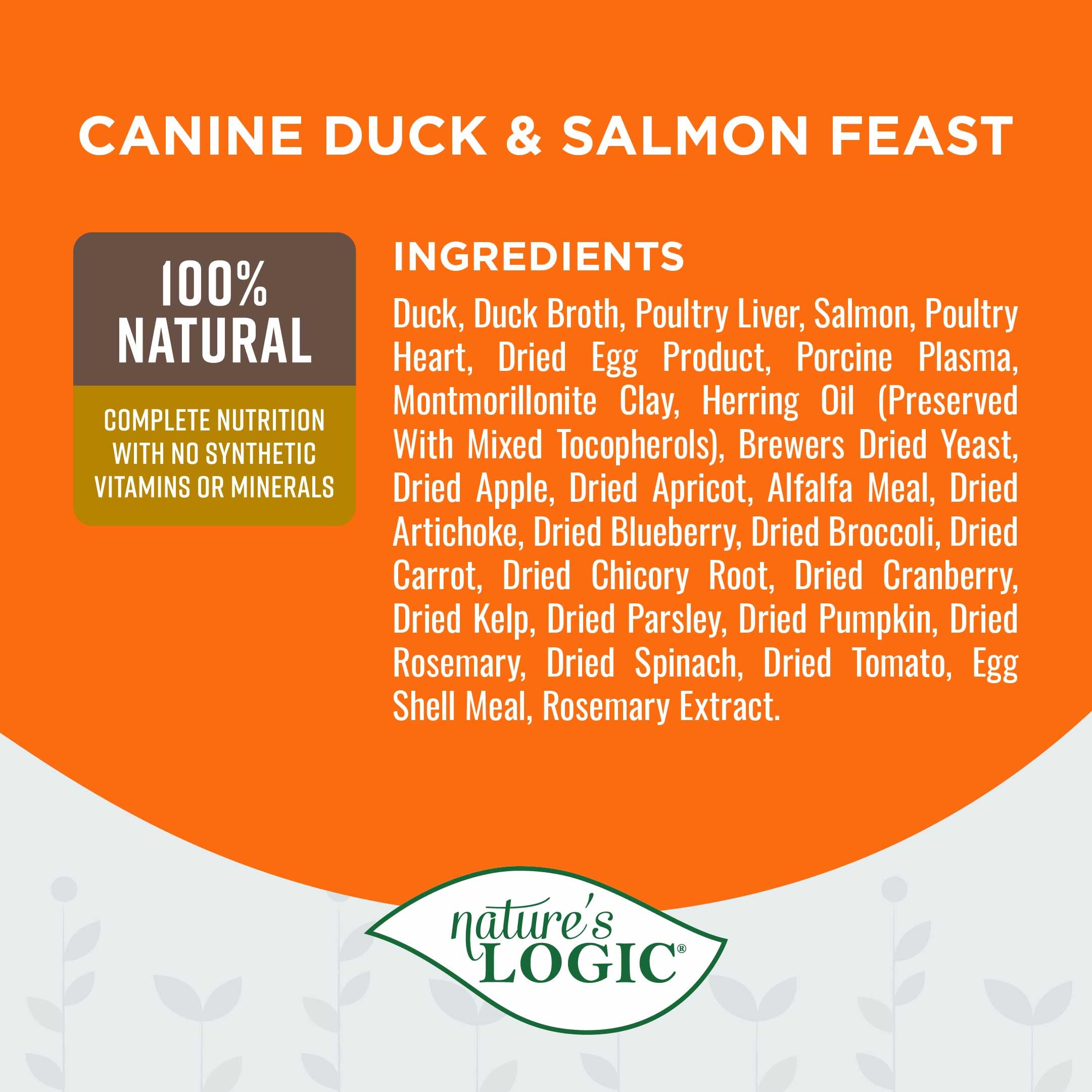 Nature's Logic all-life-stages wet dog food image suitable for puppies to seniors