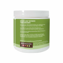 Nature's Logic Bone Broth Powder highlights savory aroma as a meal topper