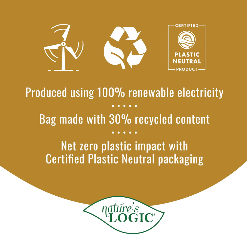 Nature's Logic Animal Plasma protein feature on packaging highlights protein-rich benefits