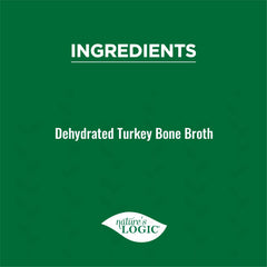 Nature's Logic Gluten-free Turkey Bone Broth Powder adds safe hydration to meals