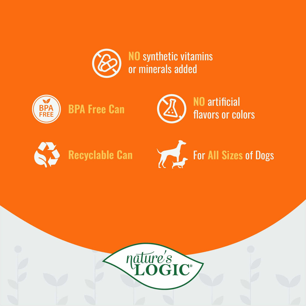 Nature's Logic meal toppers image demonstrating versatile use with kibble