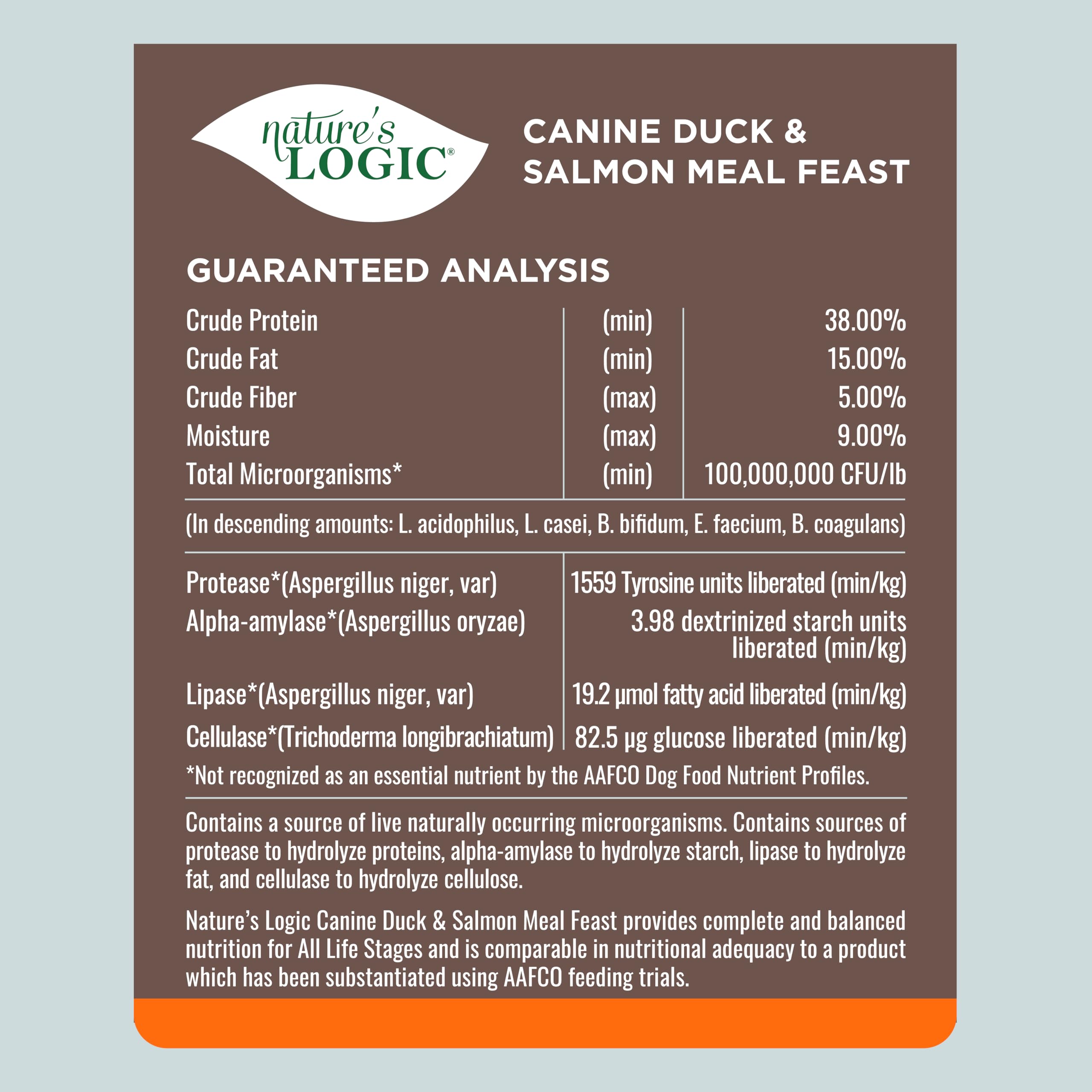 Nature's Logic millet and pumpkin seed ingredient close-up emphasizes wholesome real foods