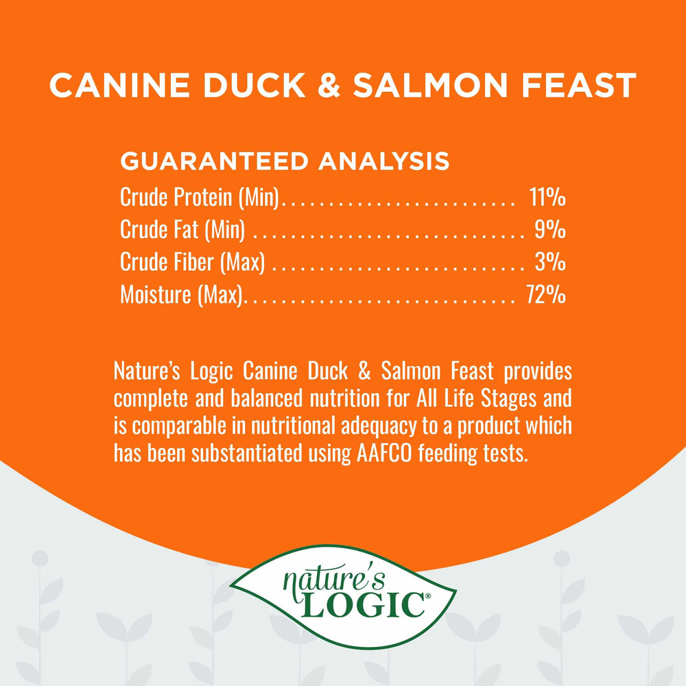 Nature's Logic no-common-allergens pack showcases wheat-free, corn-free, soy-free formula