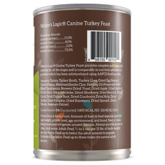 Nature's Logic turkey meat close-up highlighting protein-rich meal